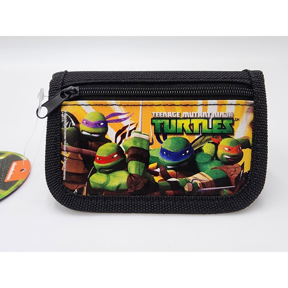 Teenage Mutant Ninja Turtlesi Bi-Fold Wallet in Tin Case NEW!